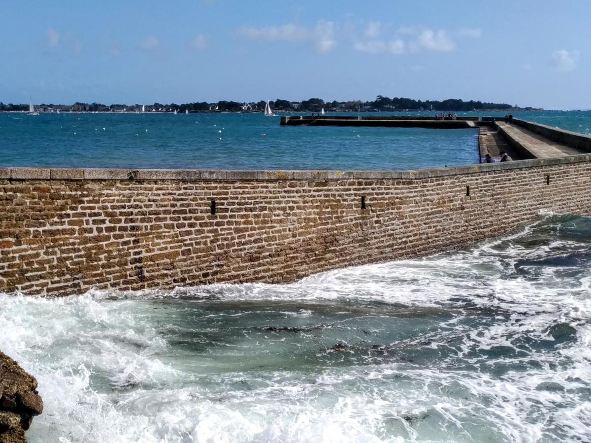 L'Ocean A 100M Via Une Venelle Privee, La Ville Close A 500M, L'Archipel Des Glenan A L'Horizon كونكارنو المظهر الخارجي الصورة